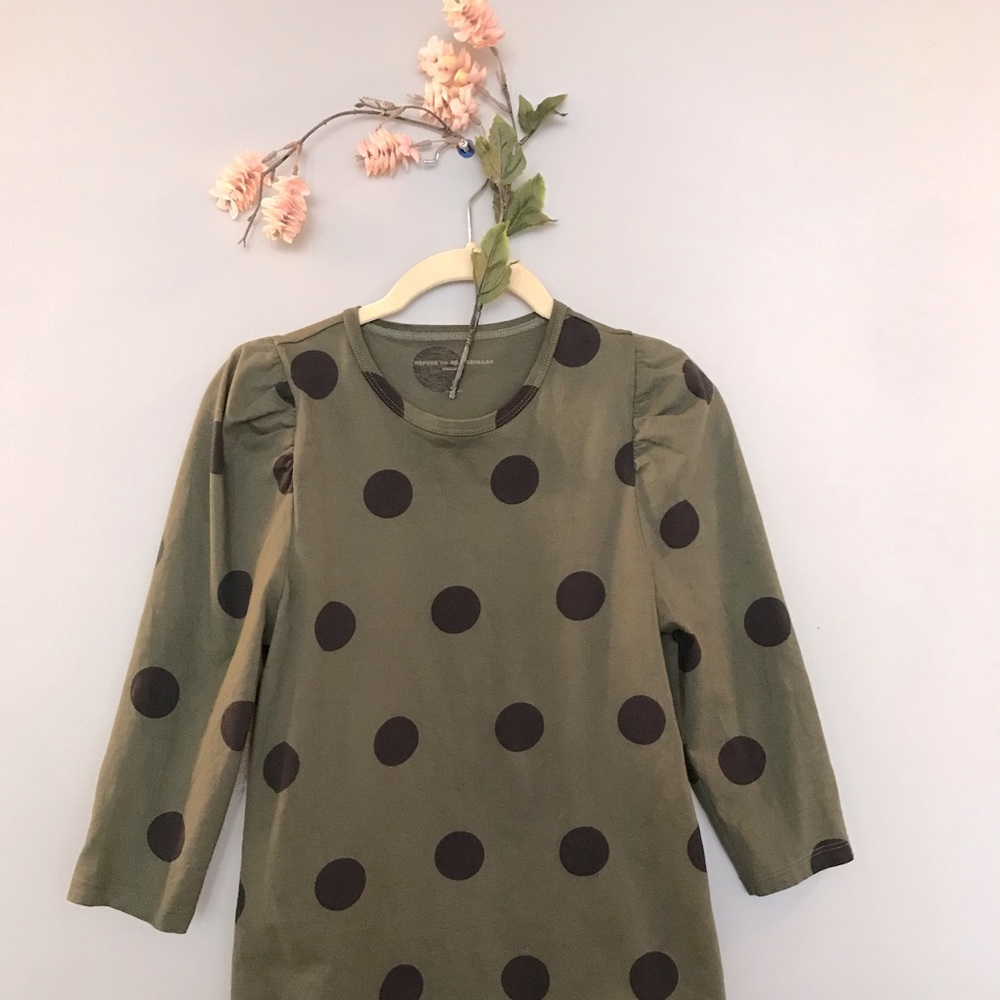 Polka dot top